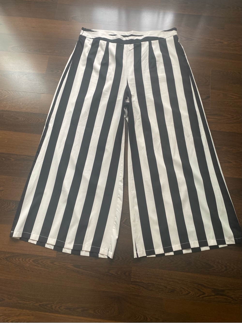 Wide leg trouser pants size large (Cart K-104)
